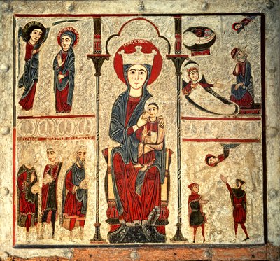 Escenas de la vida de la Virgen de Spanish School